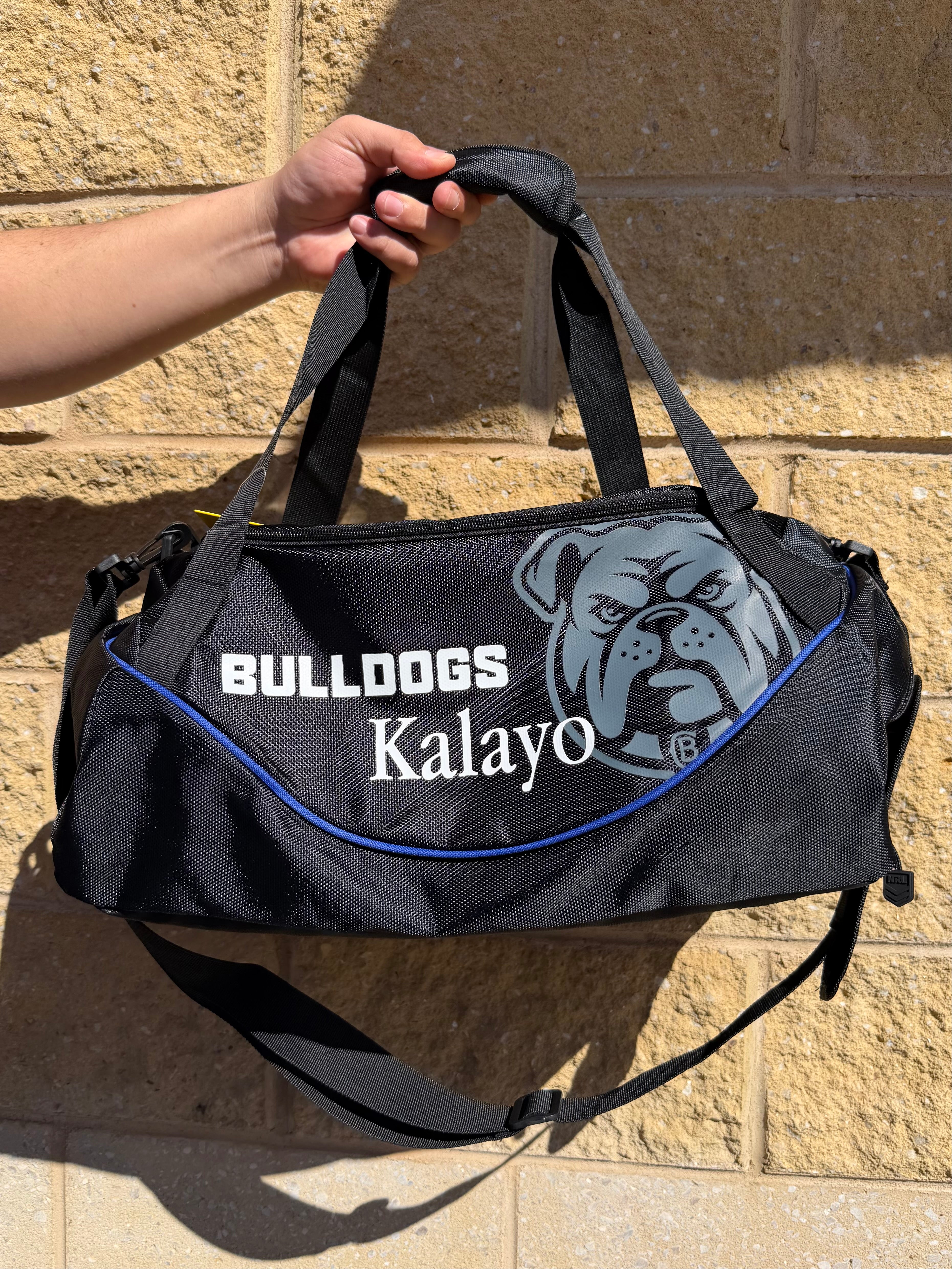 Personalised Canterbury Bulldogs Official NRL Sports Bag
