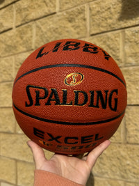 Load image into Gallery viewer, Personalised Spalding TF-500 Composite Leather Basketball (Size 5, 6, 7)
