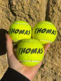 Load image into Gallery viewer, Personalised Slazenger Tennis Balls (4 Pack)
