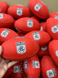 Load image into Gallery viewer, Personalised Sherrin AFL Red Mini Football (Mini Size)
