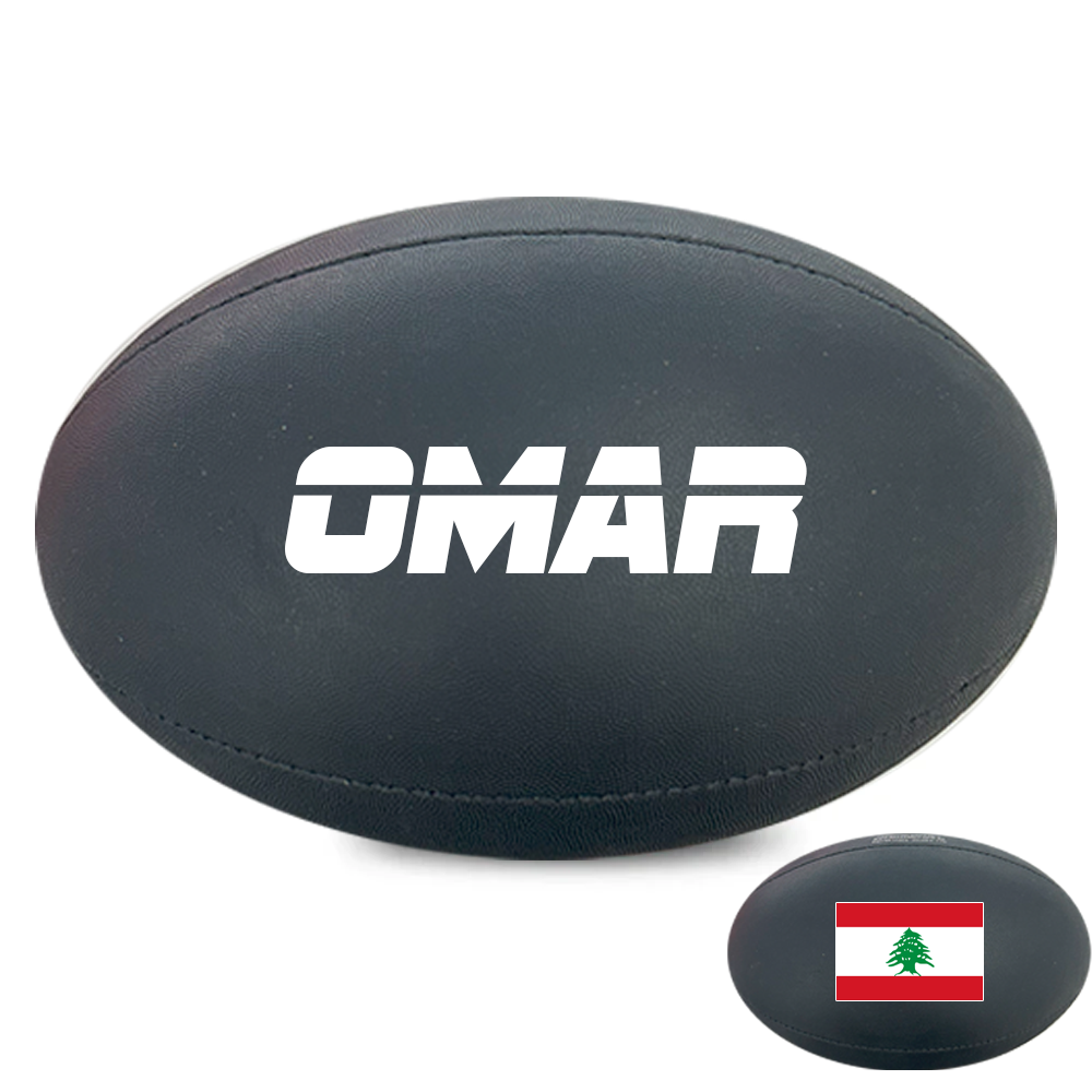Personalised Lebanon Rugby League Country Ball (Size 5)