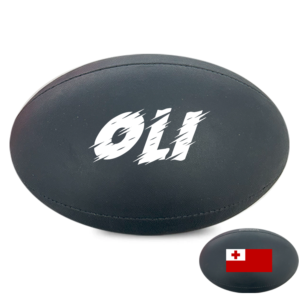 Personalised Tonga Rugby League Country Ball (Size 5)