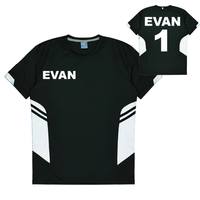 Load image into Gallery viewer, Personalised Black and White Training Jersey - Kids
