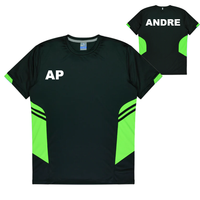 Load image into Gallery viewer, Personalised Black and Neon Green Training Jersey - Kids
