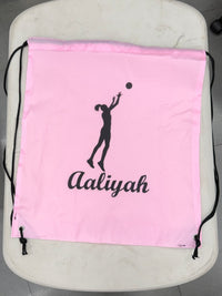Load image into Gallery viewer, Personalised Netball Drawstring Bag
