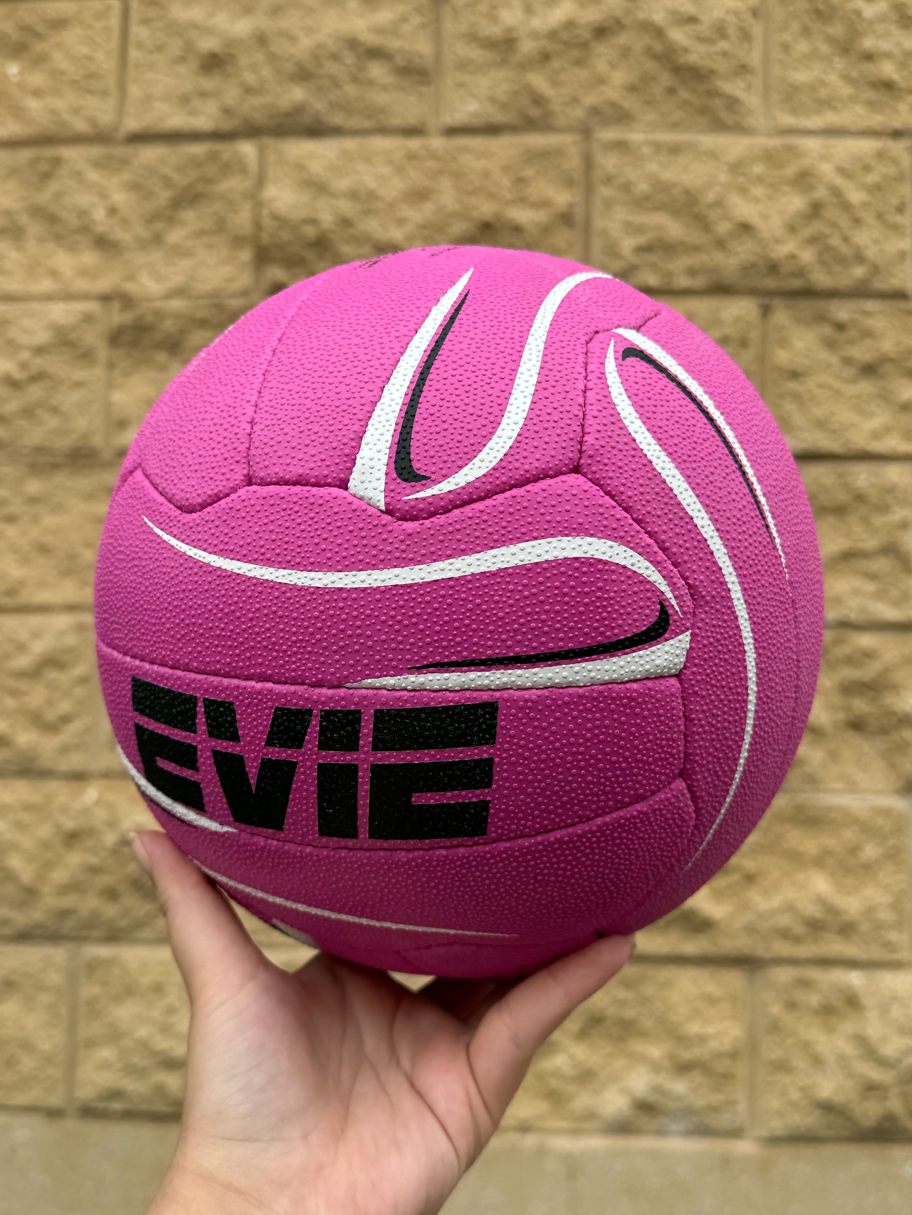 Personalised Mi-Ball Envision Pink Netball (SIZE 4, 5)