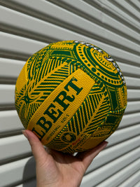 Load image into Gallery viewer, Personalised Gilbert Indigenous First Nations Diamonds Supporter Netball (SIZE 5)

