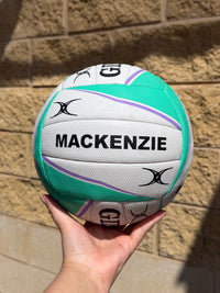 Load image into Gallery viewer, Personalised 2027 Gilbert Flare Match Netball (SIZE 5)
