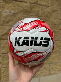 Load image into Gallery viewer, Personalised Mi-Ball Red Soccer Ball (Size 3, 4, 5)
