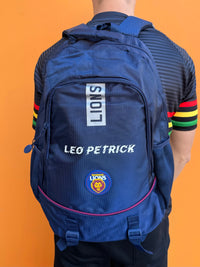Load image into Gallery viewer, Personalised Brisbane Lions Official AFL Backpack
