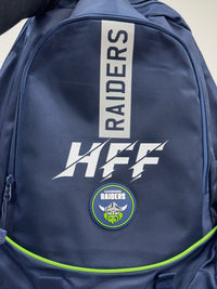 Load image into Gallery viewer, Personalised Canberra Raiders Official NRL Backpack
