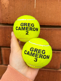 Load image into Gallery viewer, Personalised Slazenger Tennis Balls (4 Pack)
