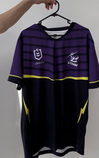 Load image into Gallery viewer, Personalised Melbourne Storm NRL Jersey
