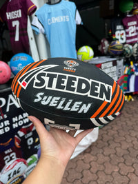 Load image into Gallery viewer, Personalised Wests Tigers Official NRL Ball (Size 5)
