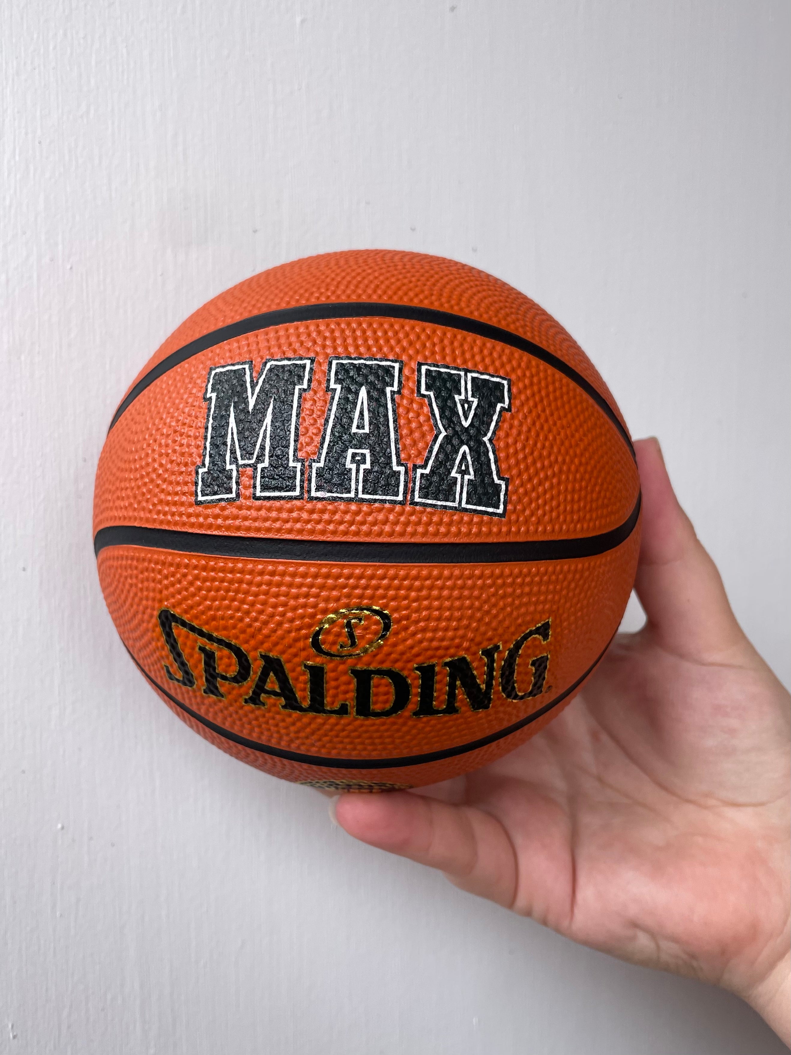 Personalised Mini Spalding Basketball (Size 1)
