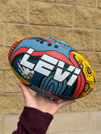 Load image into Gallery viewer, Personalised Hart AFL Indigenous Football (SIZE 5)

