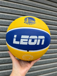 Load image into Gallery viewer, Personalised NBA Official Golden State Warriors Team Basketball (Size 7)
