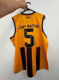 Load image into Gallery viewer, Personalised Hawthorn Hawks AFL Guernsey

