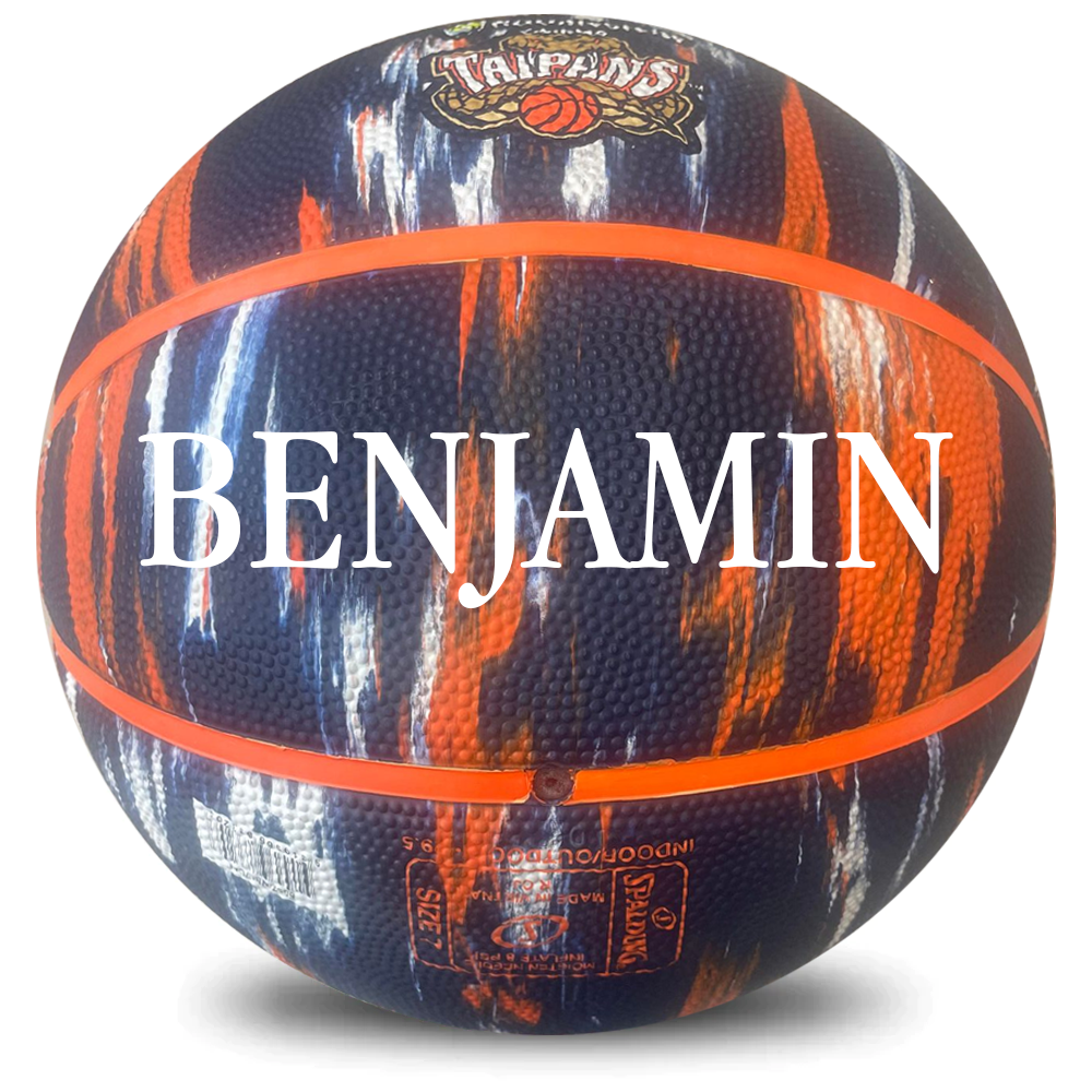 Personalised NBL Official Cairns Taipans Team Basketball (Size 7)