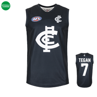 Load image into Gallery viewer, Personalised Carlton Blues AFL Guernsey
