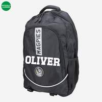 Load image into Gallery viewer, Personalised Collingwood Magpies Official AFL Backpack
