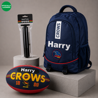 Load image into Gallery viewer, Personalised Official AFL Adelaide Crows Player Pack

