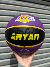 Load image into Gallery viewer, Personalised NBA Official LA Lakers Team Basketball (SIZE 7)
