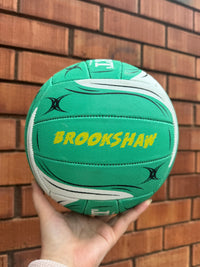 Load image into Gallery viewer, Personalised Gilbert Exo Teal Netball (SIZE 5)
