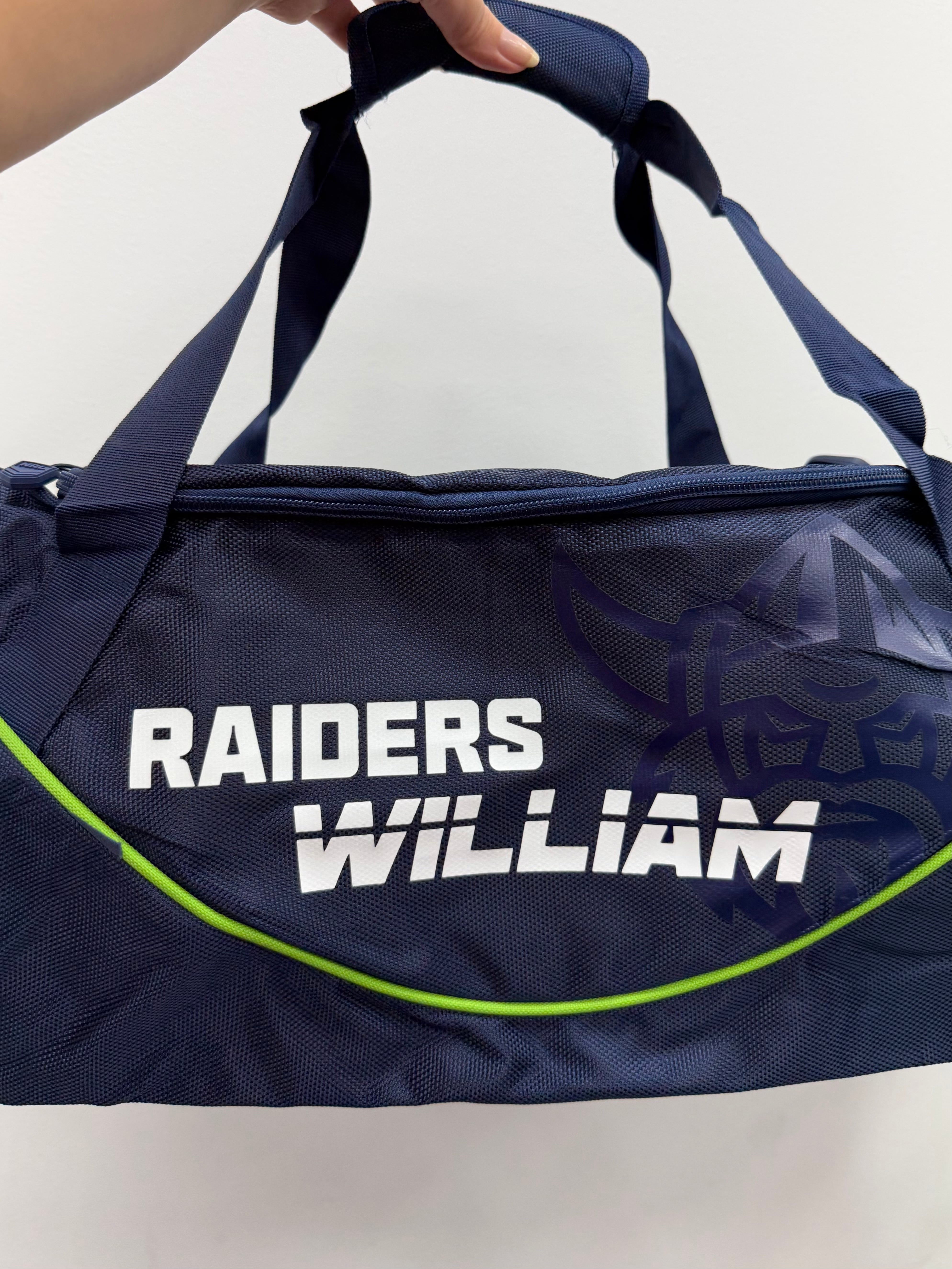 Personalised Canberra Raiders Official NRL Sports Bag