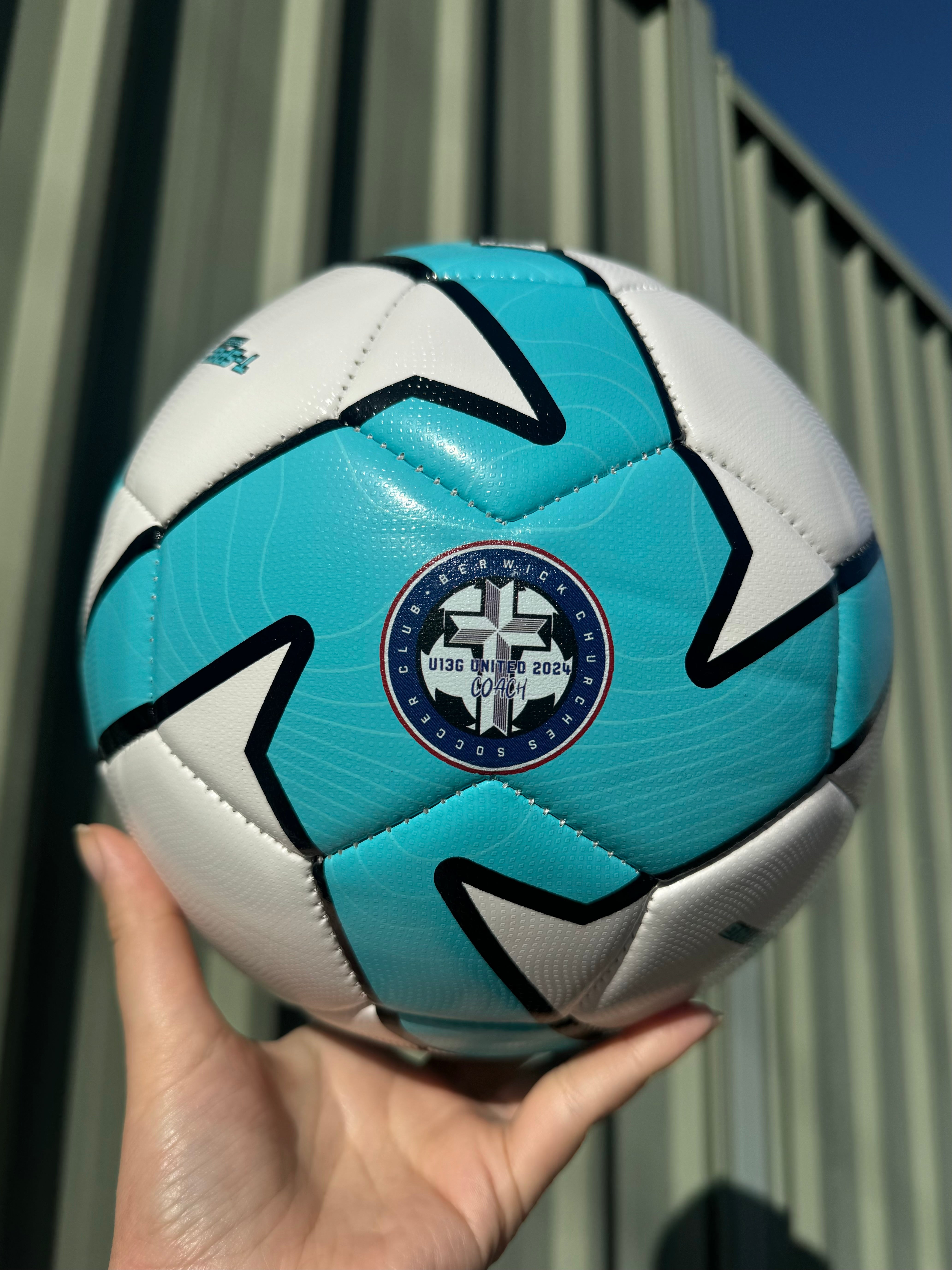 Personalised Deploy Blue Soccer Ball (SIZE 3, 4, 5)