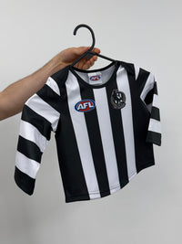 Load image into Gallery viewer, Personalised Collingwood Magpies AFL Toddler Guernsey
