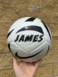 Load image into Gallery viewer, Personalised White Nike Pitch Ball (Size 4, 5)
