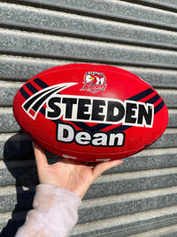 Load image into Gallery viewer, Personalised Sydney Roosters Official NRL Ball (Size 5)
