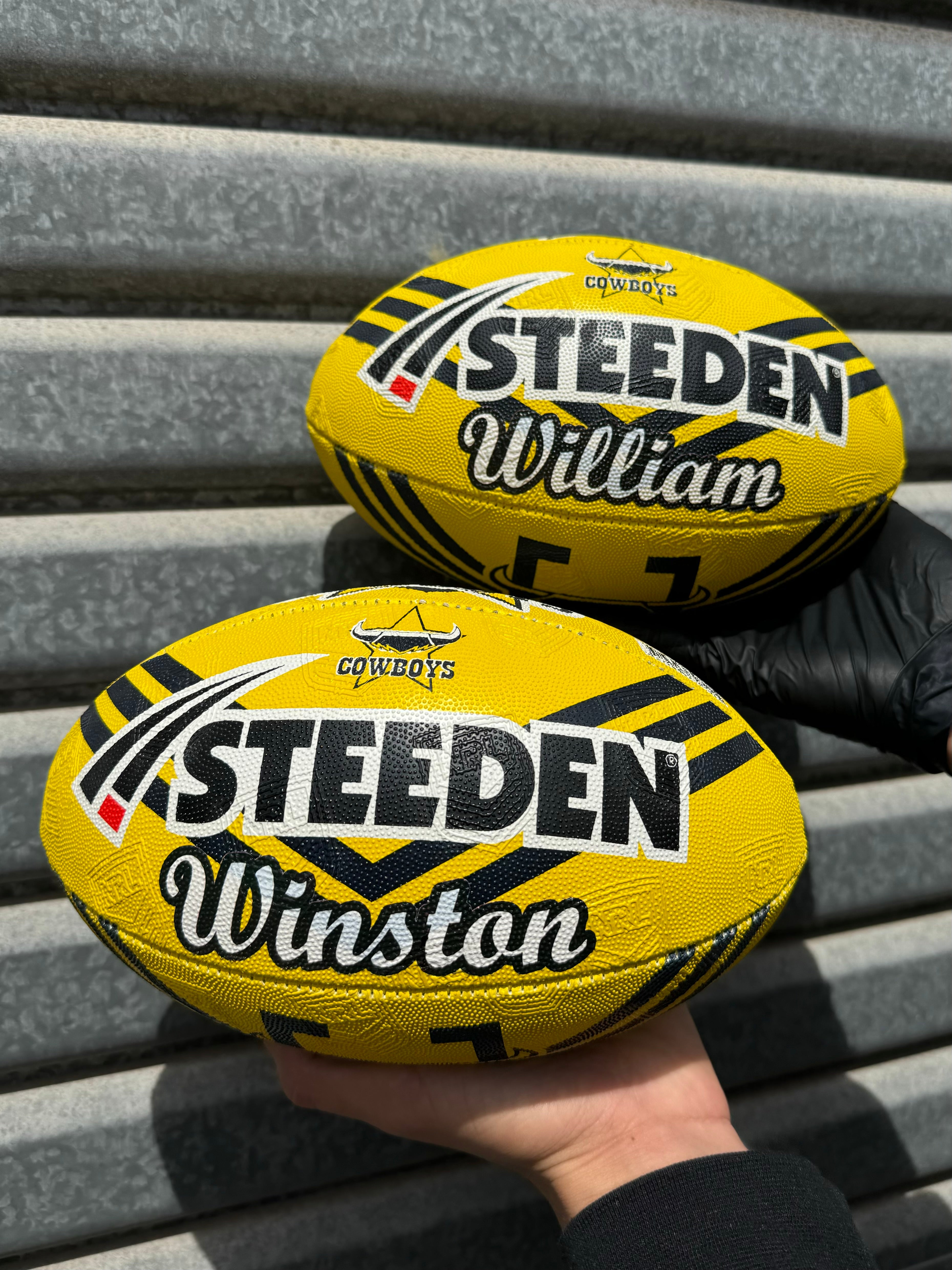 Personalised Official NRL Team balls (11inch mini ball)