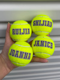 Load image into Gallery viewer, Personalised Slazenger Tennis Balls (4 Pack)
