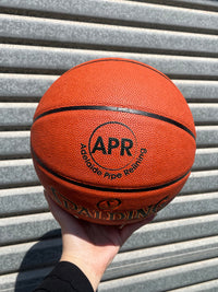 Load image into Gallery viewer, Personalised Spalding TF-500 Composite Leather Basketball (Size 5, 6, 7)

