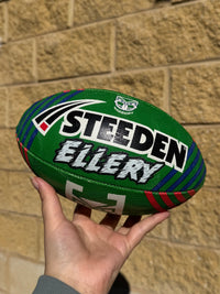 Load image into Gallery viewer, Personalised New Zealand Warriors Official NRL Ball (11inch mini ball)
