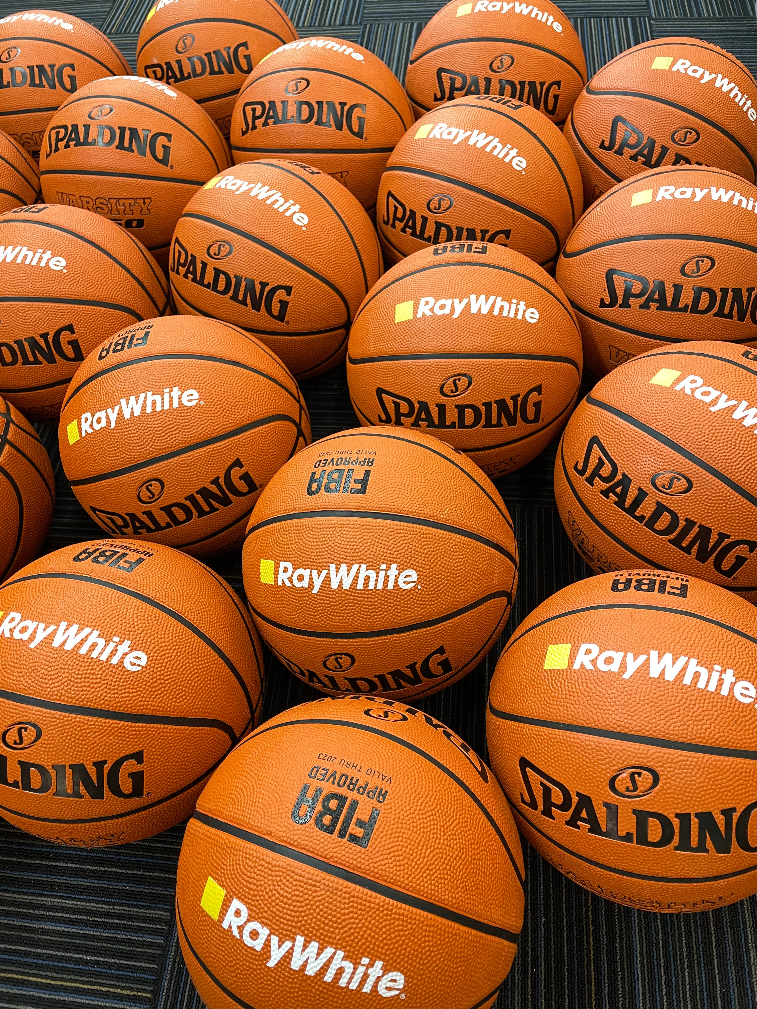 Personalised Spalding Rubber Basketball (Size 4) TF-150