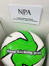 Load image into Gallery viewer, Personalised Deploy Soccer Gift Pack (Size 3)

