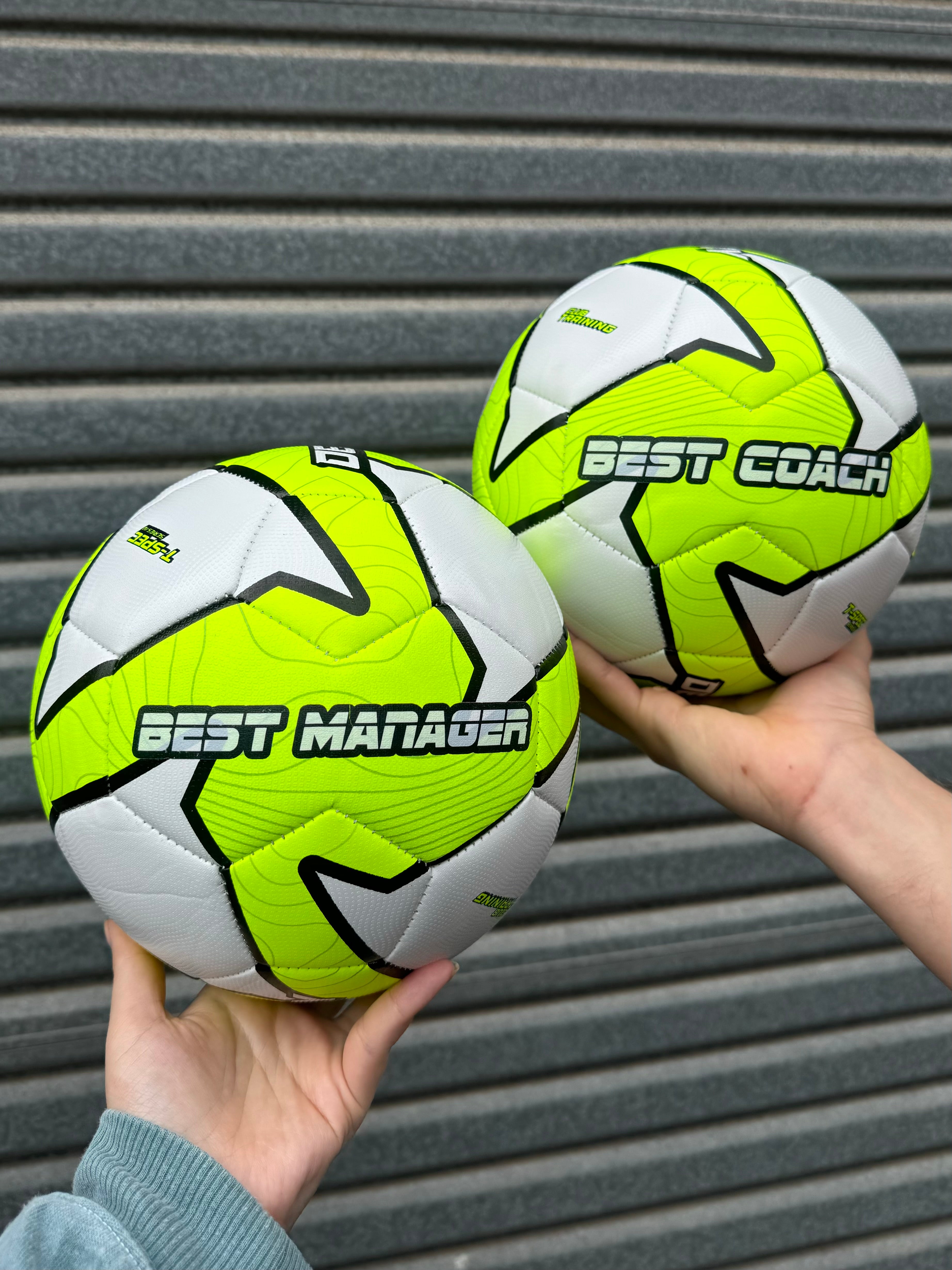 Personalised Neon Deploy Soccer Ball (Size 3, 4 ,5)