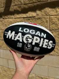 Load image into Gallery viewer, Personalised AFL Official Collingwood Magpies Club Football (Size 5)
