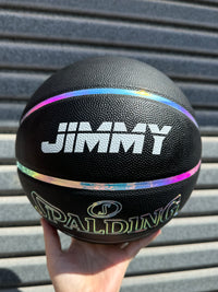 Load image into Gallery viewer, Personalised Spalding Irisedcent  Composite leather TF Basketball - (Size 6, 7)
