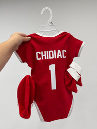 Load image into Gallery viewer, Personalised St George Dragons NRL Lullaby 3pc Baby Gift Set

