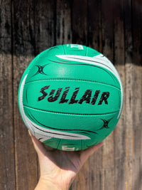 Load image into Gallery viewer, Personalised Gilbert Exo Teal Netball (SIZE 5)
