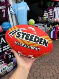 Load image into Gallery viewer, Personalised Dolphins Official NRL Ball (Size 5)

