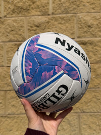 Load image into Gallery viewer, Personalised 2027 Gilbert Gripsure Match Netball (SIZE 5)
