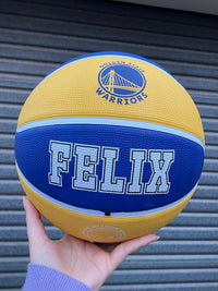 Load image into Gallery viewer, Personalised NBA Official Golden State Warriors Team Basketball (Size 7)

