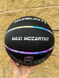 Load image into Gallery viewer, Personalised Spalding Irisedcent  Composite leather TF Basketball - (Size 6, 7)
