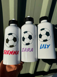 Load image into Gallery viewer, Personalised Soccer Drink Bottles
