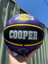 Load image into Gallery viewer, Personalised NBA Official LA Lakers Team Basketball (SIZE 7)
